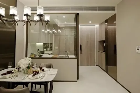 Студия в кондо в Ваттхане, Бангкок, Таиланд № 150355 - фото 2