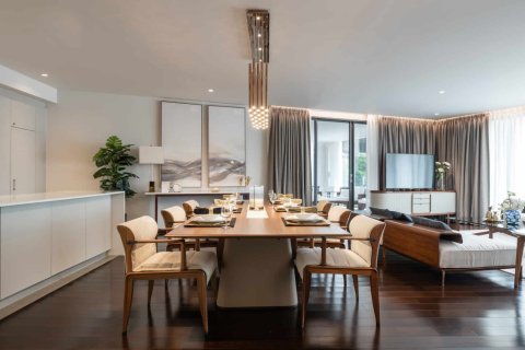 Кондоминиум с 3 спальнями в Бангкоке, Таиланд № 166864 - фото 9