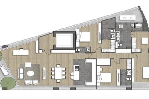 Condo à Bangkok, Thaïlande, 3 chambres  № 166865 - photo 16