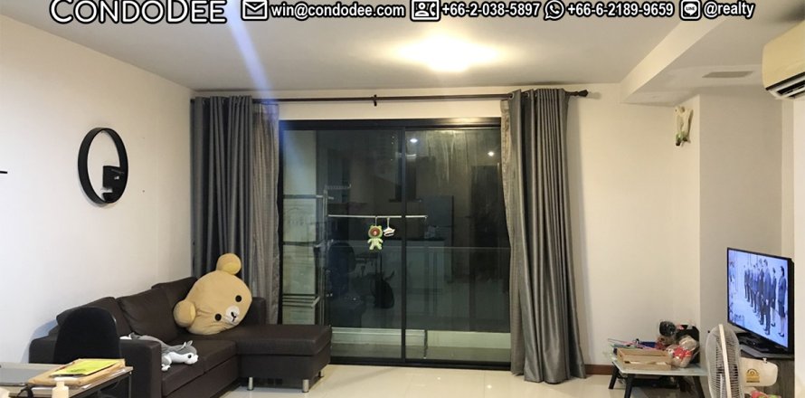 Condo à Watthana, Bangkok, Thaïlande, 2 chambres № 200764