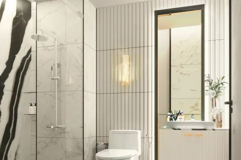 Studio dans le Condo à Pattaya, Thaïlande  № 164182 - photo 4