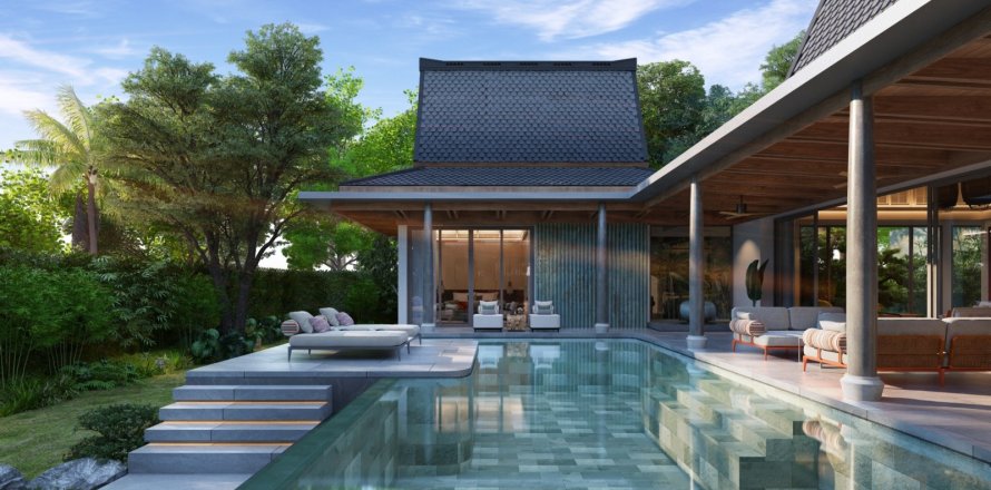 Villa à Pa Klok, Thaïlande 4 chambres № 70933