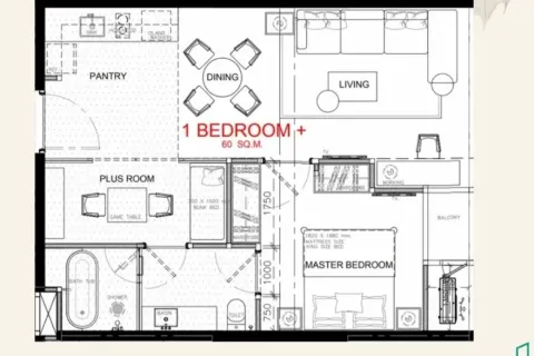 Studio dans le Condo à Bang Rak, Bangkok, Thaïlande  № 164170 - photo 6