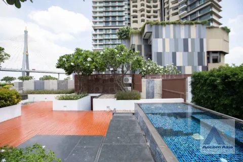 Eigentumswohnung in Yan Nawa, Bangkok, Thailand, 3 Schlafzimmer  № 214563 - Foto 2