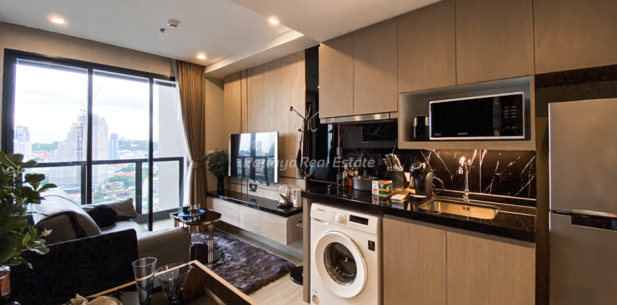 Condo à Bang Lamung, Thaïlande, 1 chambre  № 151040