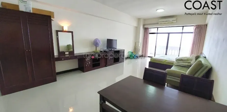 Estudio en el condominio en Jomtien Beach, Pattaya, Tailandia № 212844