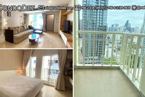 Condo à Watthana, Bangkok, Thaïlande, 2 chambres № 200978 - photo 1