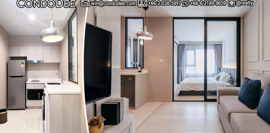 Кондоминиум с 1 спальней в Патхум Ване, Бангкок, Таиланд № 200976