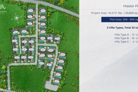 Вилла в Банг Тао, Таиланд с 5 комнатами  № 71753 - фото 28