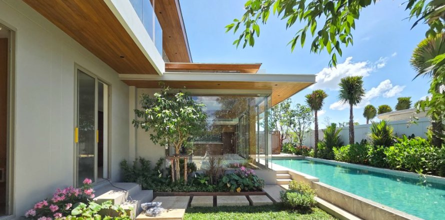 Вилла в Банг Тао, Таиланд с 5 комнатами № 71753