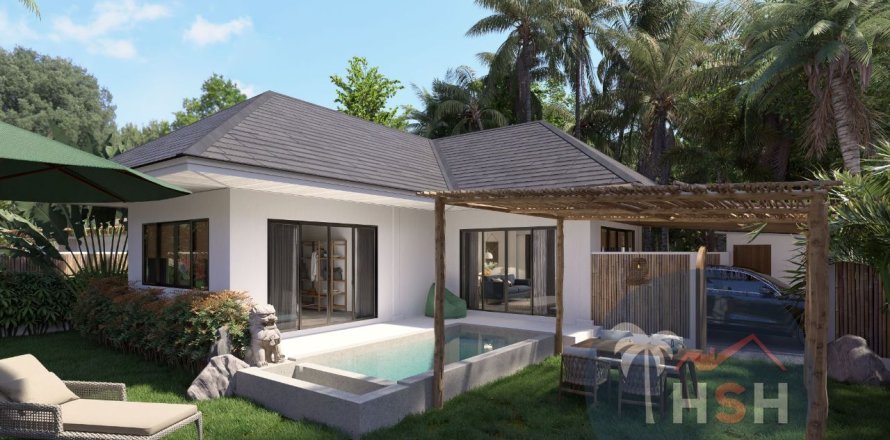 Villa à Ko Samui, Thaïlande 1 chambre № 203713