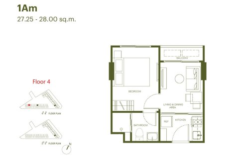 Studio in the Condo in Phuket, Thailand  № 147579 - photo 6