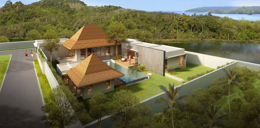 Villa in Phuket, Thailand 4 bedrooms № 165607