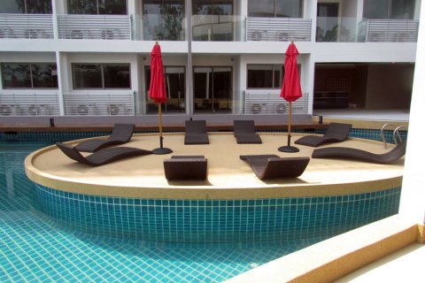 Studio in the Condo on Jomtien Beach, Pattaya, Thailand  № 204099 - photo 3