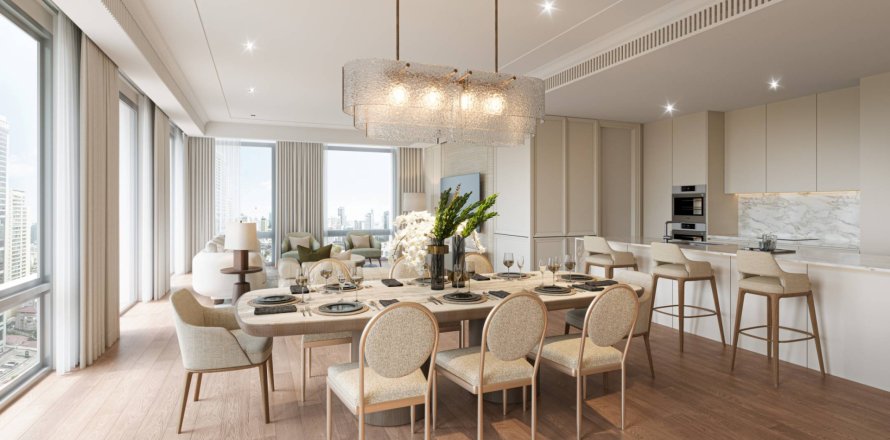 Condo à Bangkok, Thaïlande, 3 chambres  № 180563