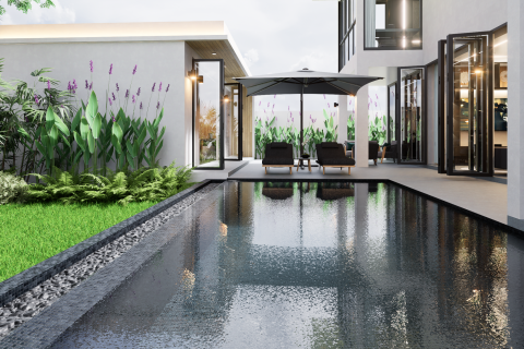 Вилла в Пхукете, Таиланд с 4 спальнями  № 164688