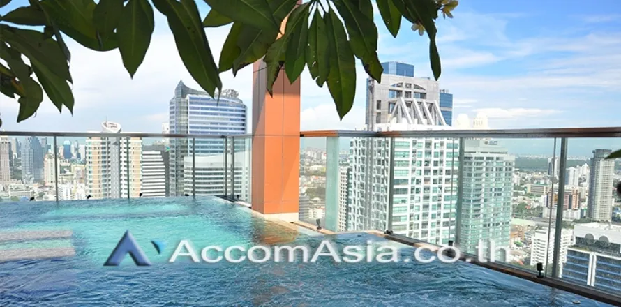 Condo à Bang Rak, Bangkok, Thaïlande, 2 chambres № 215265