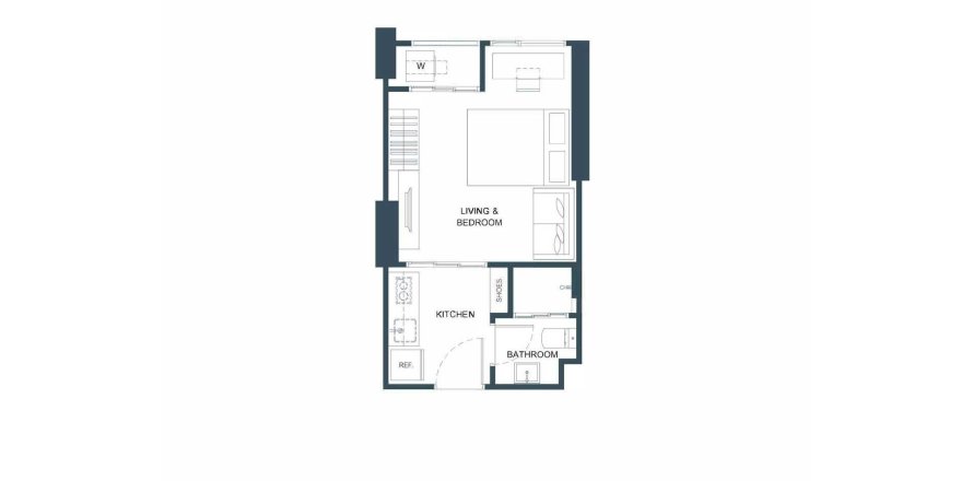 Off-plan Flo by Sansiri in Bangkok, Thailand № 169701 - photo 1