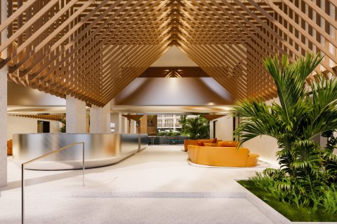 Кондоминиум с 2 спальнями в Вичите, Таиланд № 165666