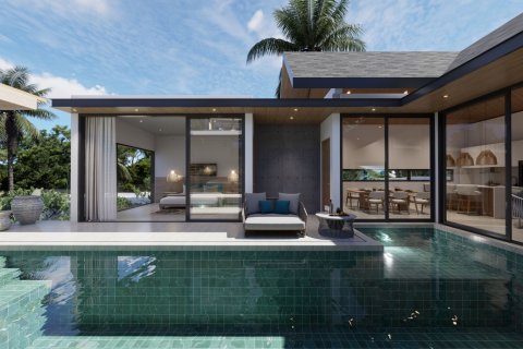 Вилла в Самуи, Таиланд с 3 спальнями  № 159643