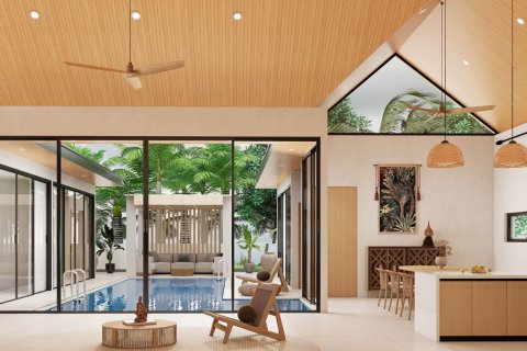 Вилла в Самуи, Таиланд с 3 спальнями  № 159643 - фото 4