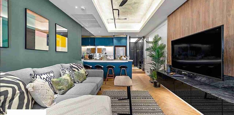 Condo in Thonburi, Bangkok, Thailand, 2 bedrooms  № 183564