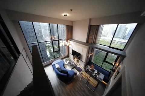 Duplex in Din Daeng, Bangkok, Thailand 3 bedrooms № 160479