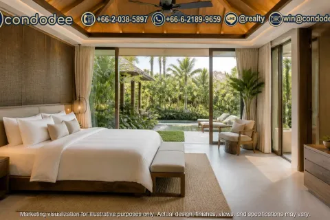 Haus in Bangkok, Thailand 4 Schlafzimmer № 233151 - Foto 4