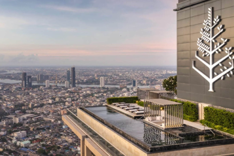 Condo à Bangkok, Thaïlande, 2 chambres  № 171419