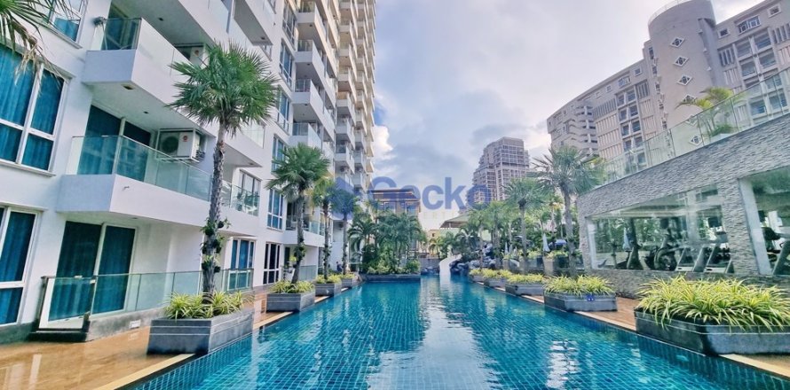 Estudio en el condominio en Pattaya, Tailandia № 209349