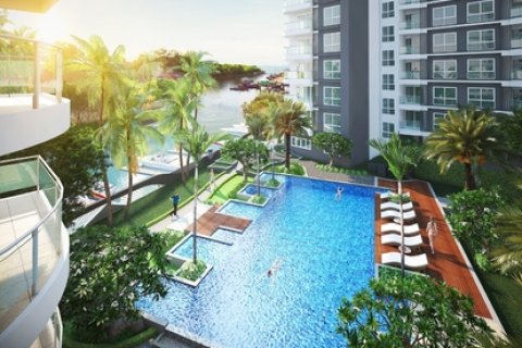 Квартира в Паттайе, Таиланд с 2 комнатами  № 205892 - фото 24