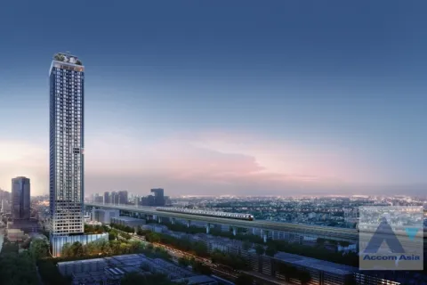 Condo à Huai Khwang, Bangkok, Thaïlande, 2 chambres  № 218737