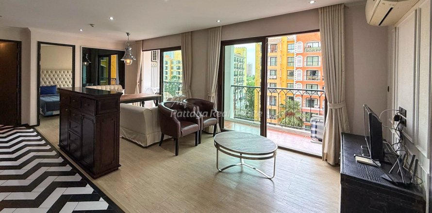 Condo à Pattaya, Thaïlande, 2 chambres  № 172597