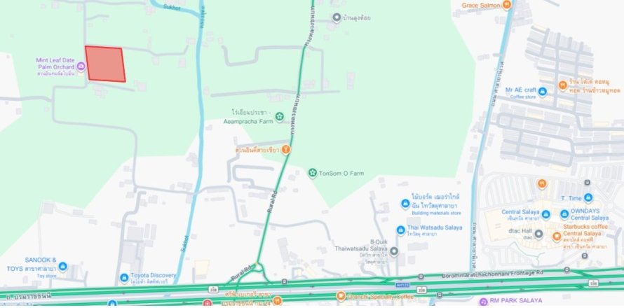 Земельный участок в Сам Пхране, Таиланд 8000м2  № 167290
