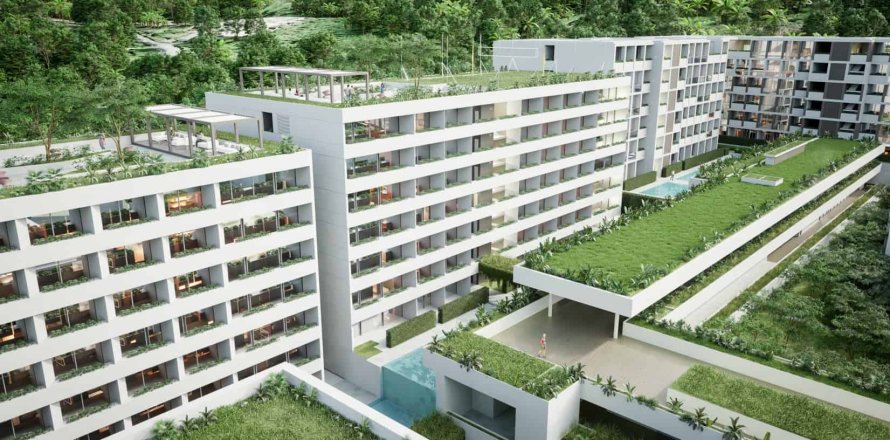 Condo sur Layan Beach, Thaïlande, 1 chambre  № 166144