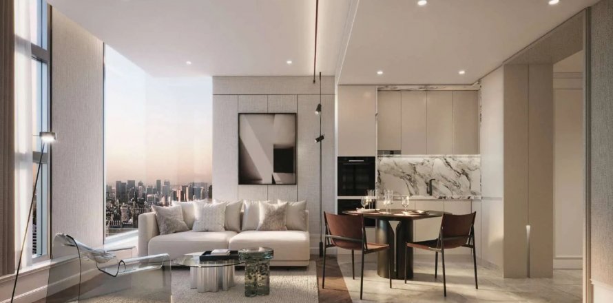 Квартира в The Residences 38, Клонг Тоэй, Бангкок, Таиланд с 2 спальнями № 133530