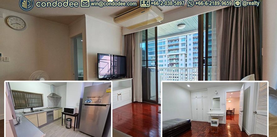 Condo in Watthana, Bangkok, Thailand, 2 bedrooms № 201195