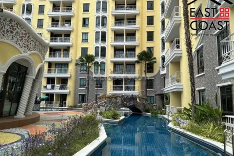 Condo sur Jomtien Beach, Pattaya, Thaïlande, 2 chambres  № 213390
