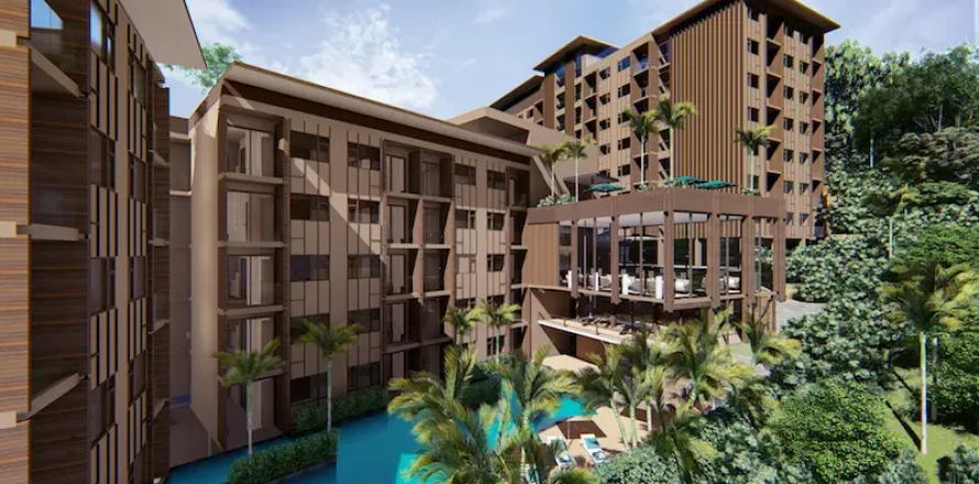 Studio dans le Condo à Karon, Thaïlande  № 3415