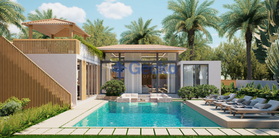 House in Pattaya, Thailand 4 bedrooms № 195992