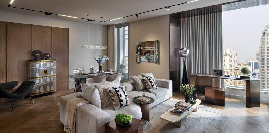 Condo in Bangkok, Thailand, 3 bedrooms  № 180628