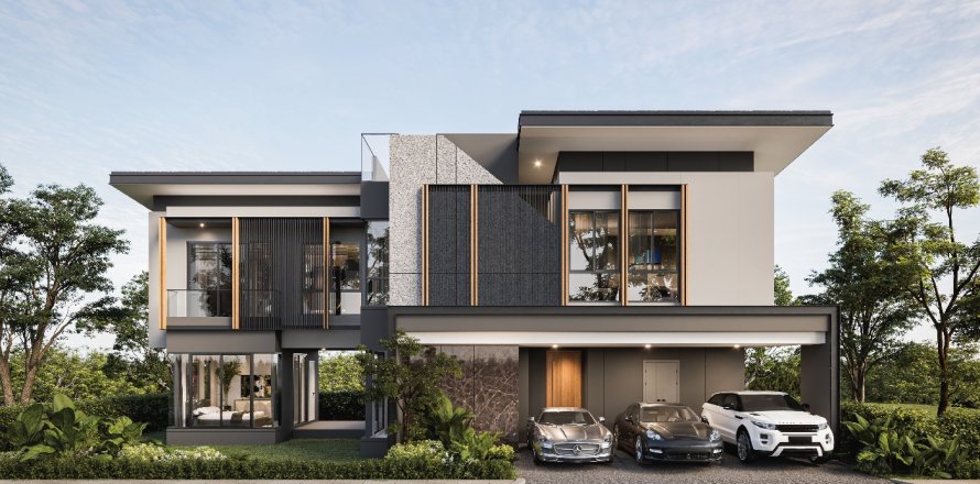 Вилла в Паттайе, Таиланд с 4 спальнями  № 170033