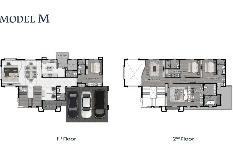Вилла в Паттайе, Таиланд с 4 спальнями  № 170032 - фото 7