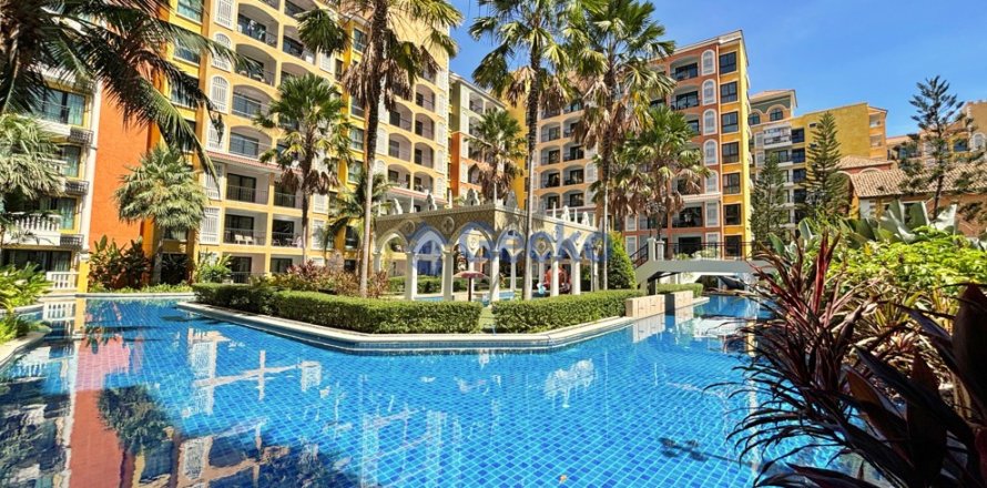 Estudio en el condominio en Pattaya, Tailandia № 209321