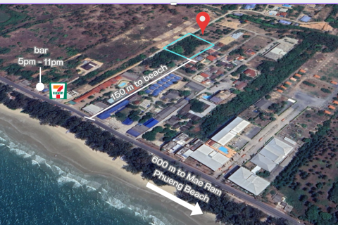 Land in Rayong, Thailand 2400 sq.m. № 158146