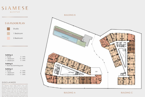 Студия в кондо в Пхукете, Таиланд № 158151 - фото 2