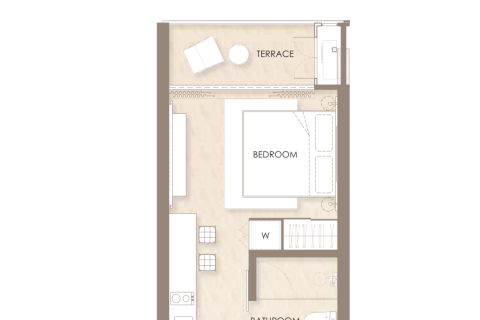 Студия в кондо в Пхукете, Таиланд № 158151 - фото 1