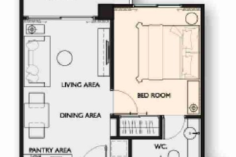 Condo à Pattaya, Thaïlande, 1 chambre  № 208916 - photo 6