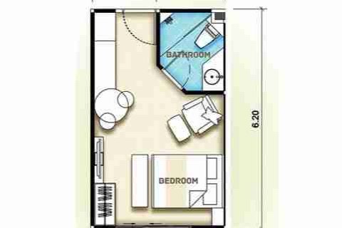 Condo à Pattaya, Thaïlande, 1 chambre  № 208917 - photo 8