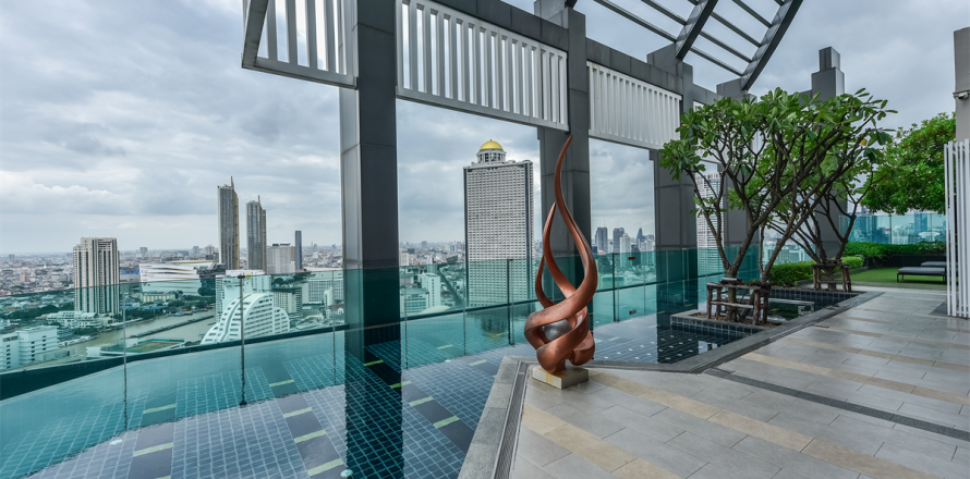 Condo à Bangkok, Thaïlande, 1 chambre  № 184619